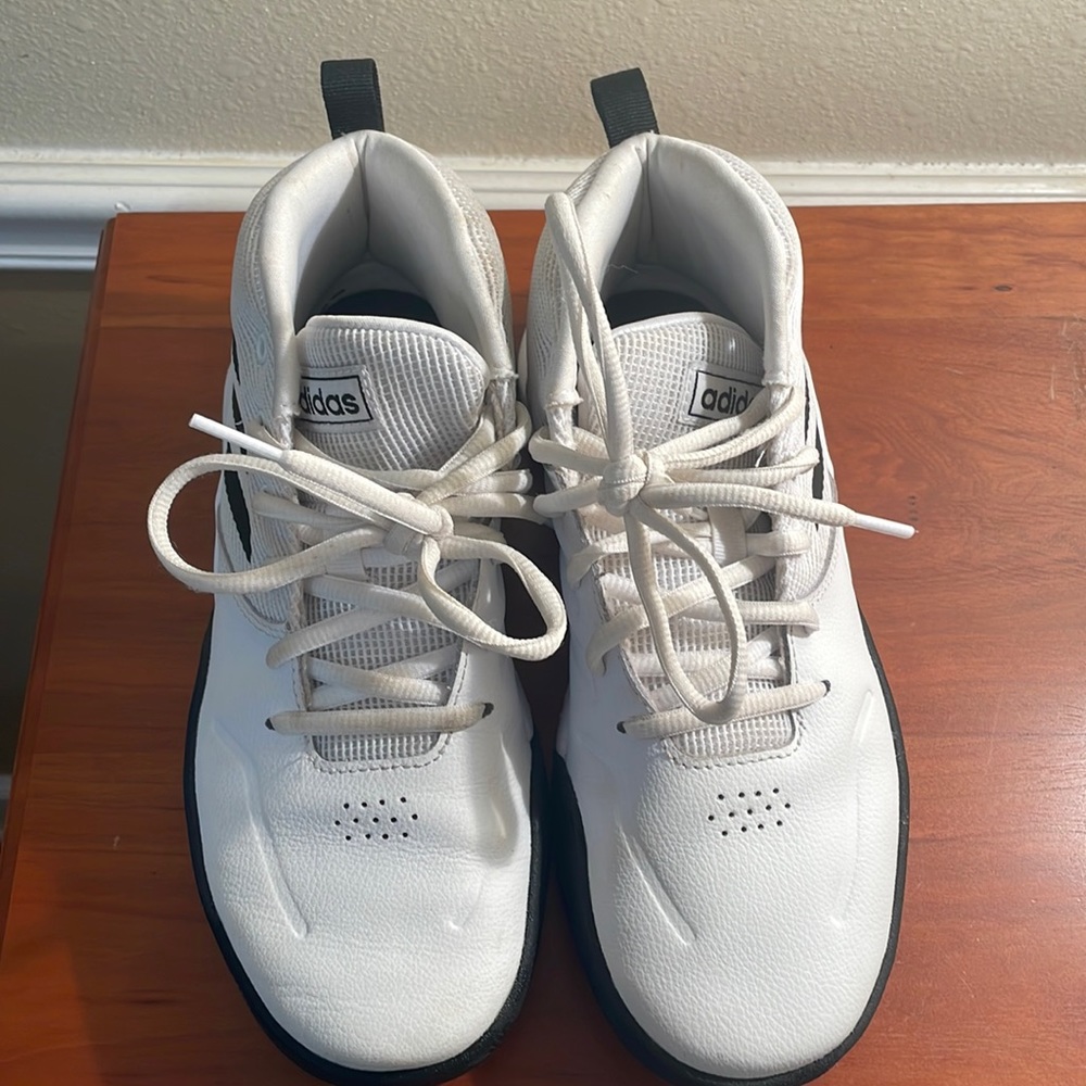 Youth Adidas OWNTHEGAME basketball shoes